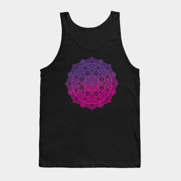 Mandala Tank Top by Dyuba